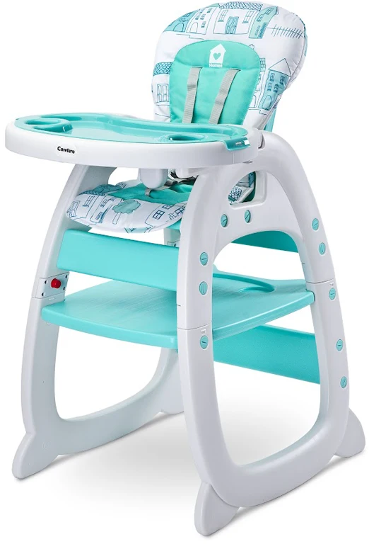 Дитячий стільчик для годування Caretero Homee Mint